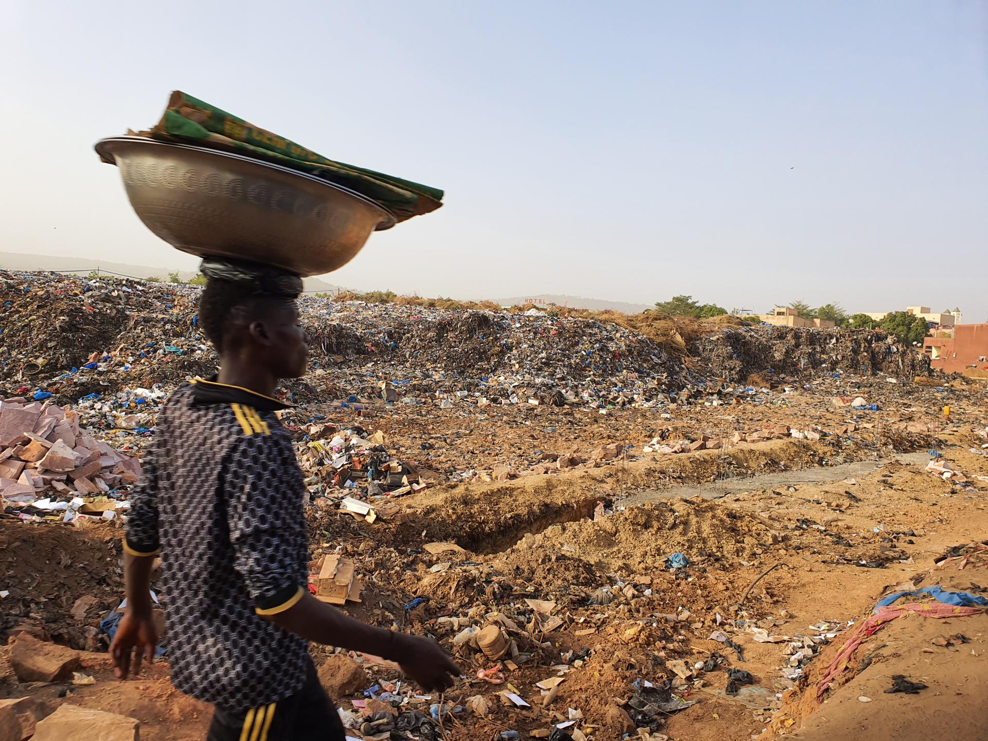 Bamako décharge de Badalabougou